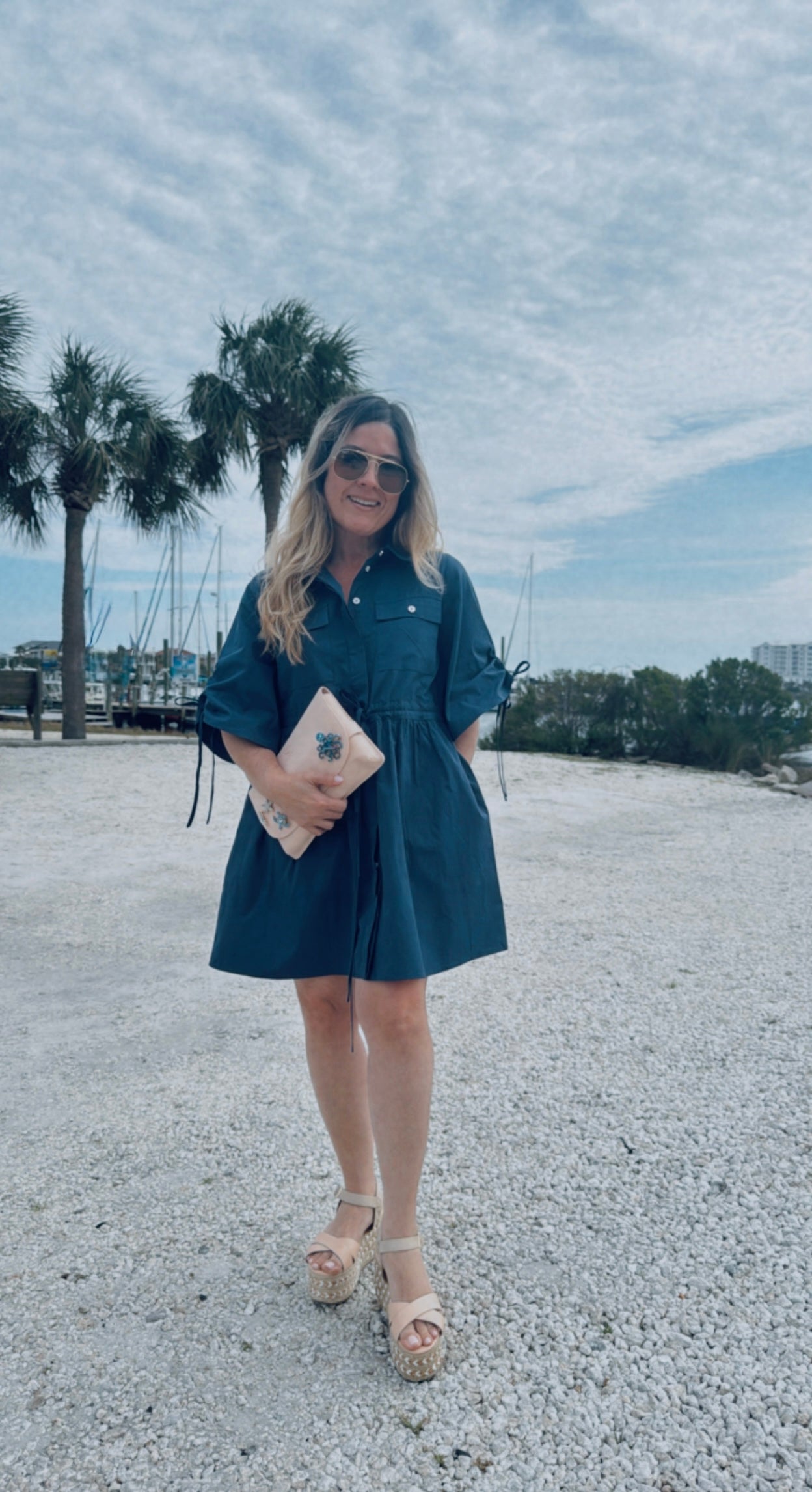 ⚓️ Deep blue dress