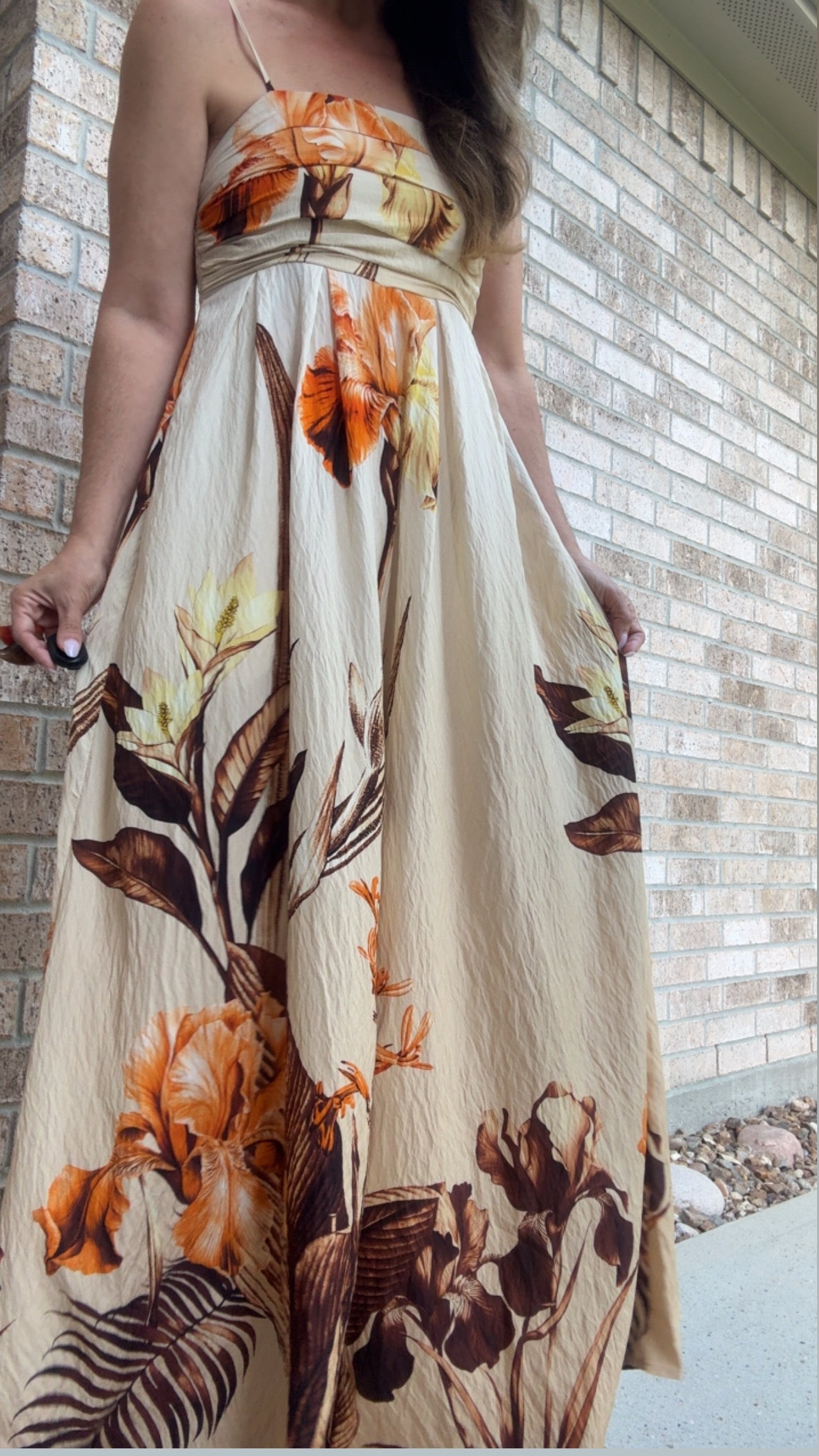 Brownish Corset Jumpsuit