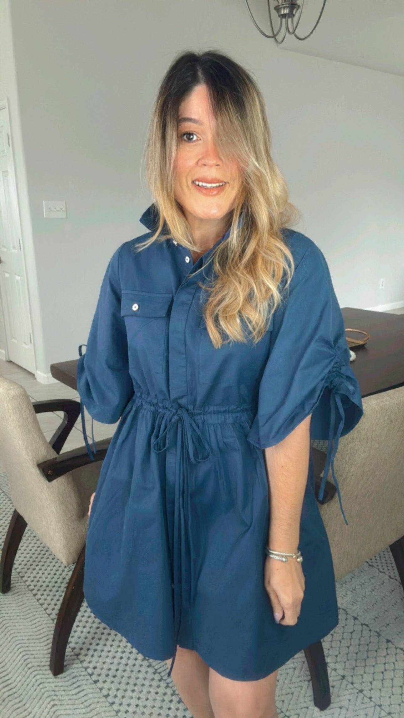 ⚓️ Deep blue dress
