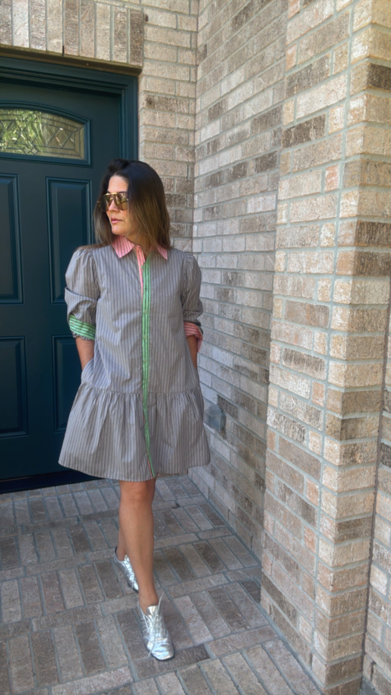 Colorful Lines Dress