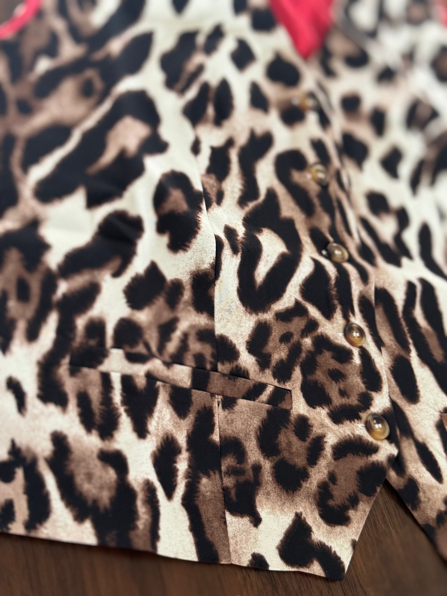 Leopard Vest