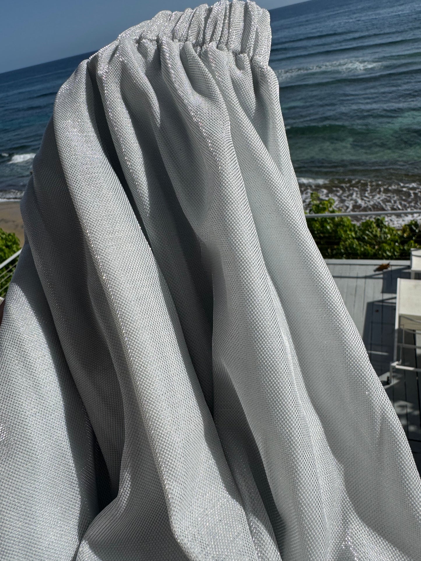 Silver Semi-Sheer