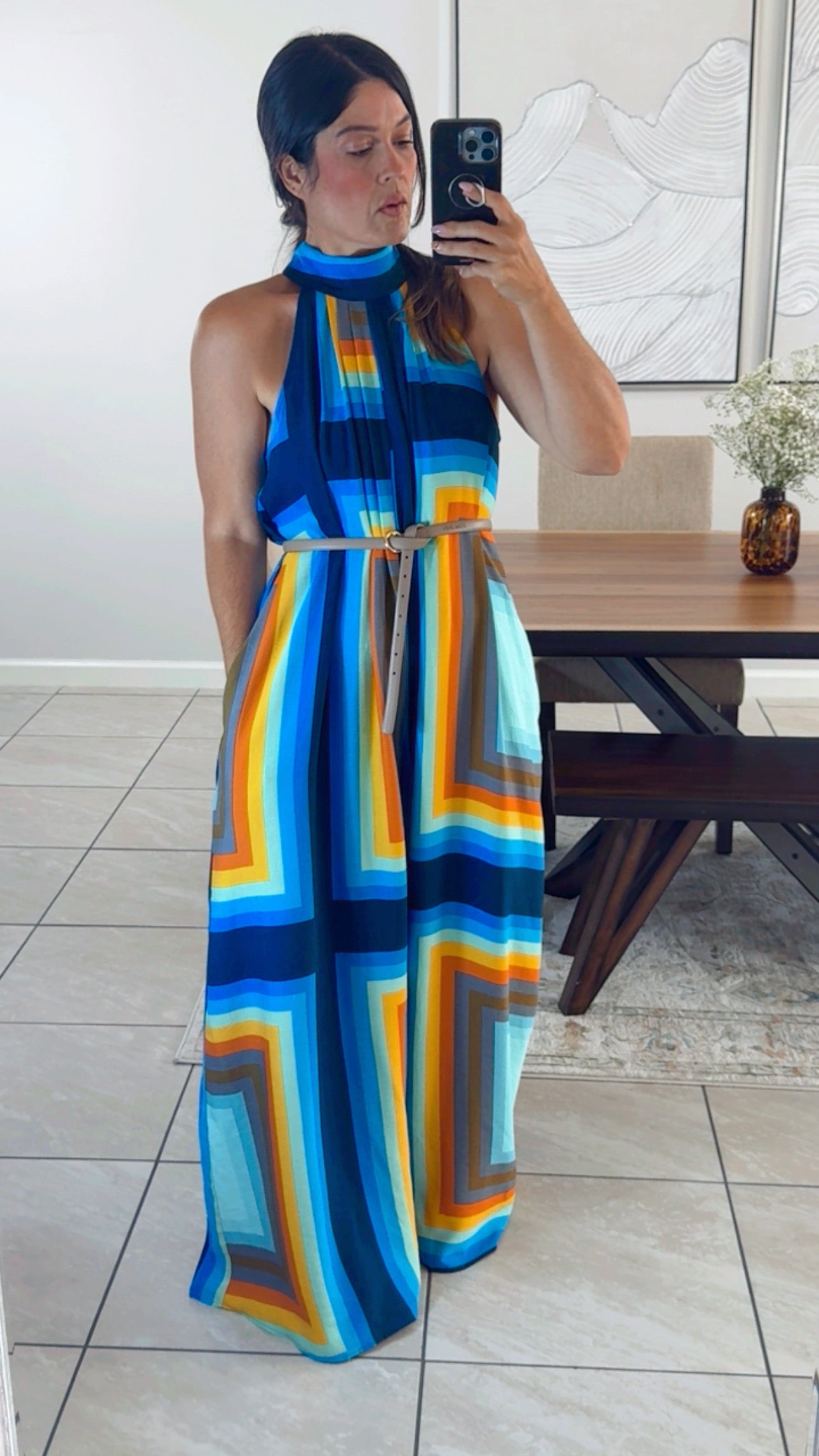 High Neck Jumpsuit