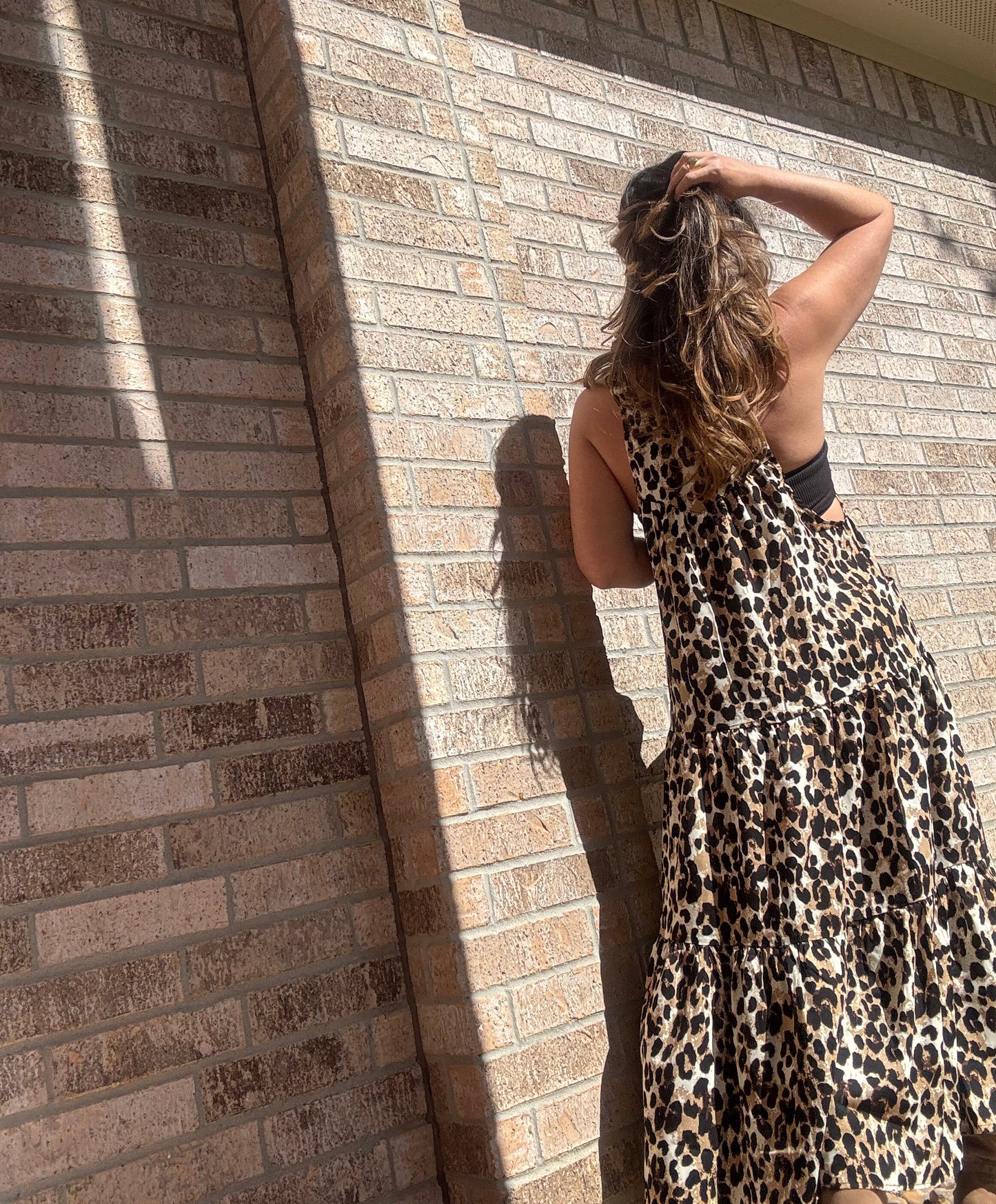 Leopard Midi- Overall