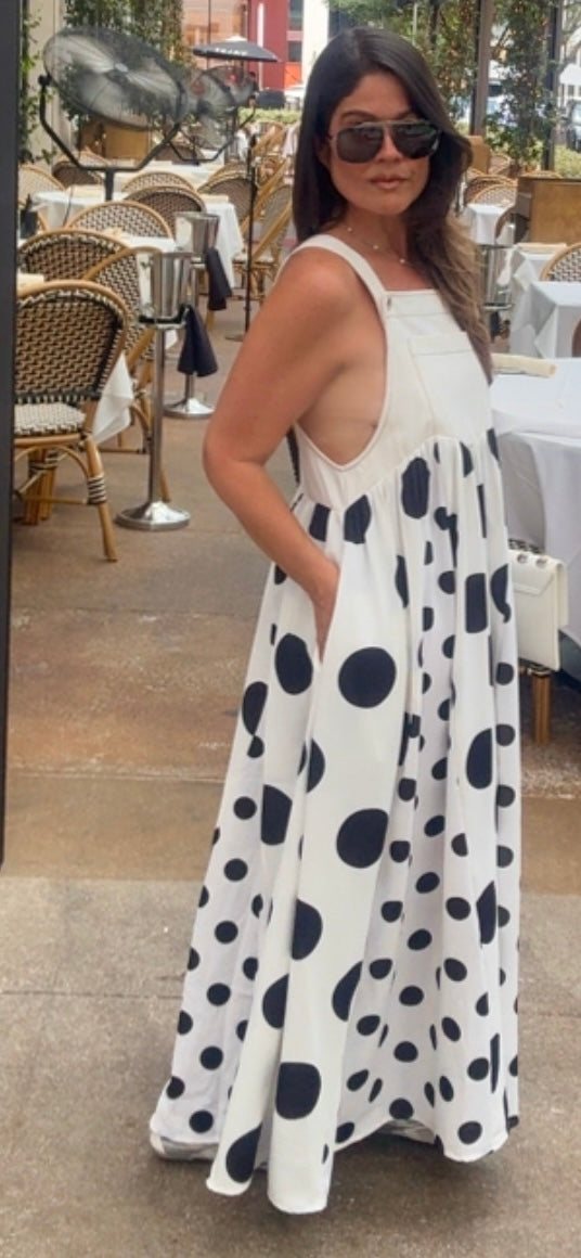 Vintage Overall-Dress