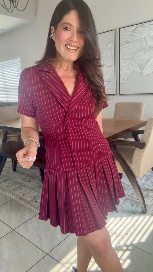 Tenis Tuxedo Dress