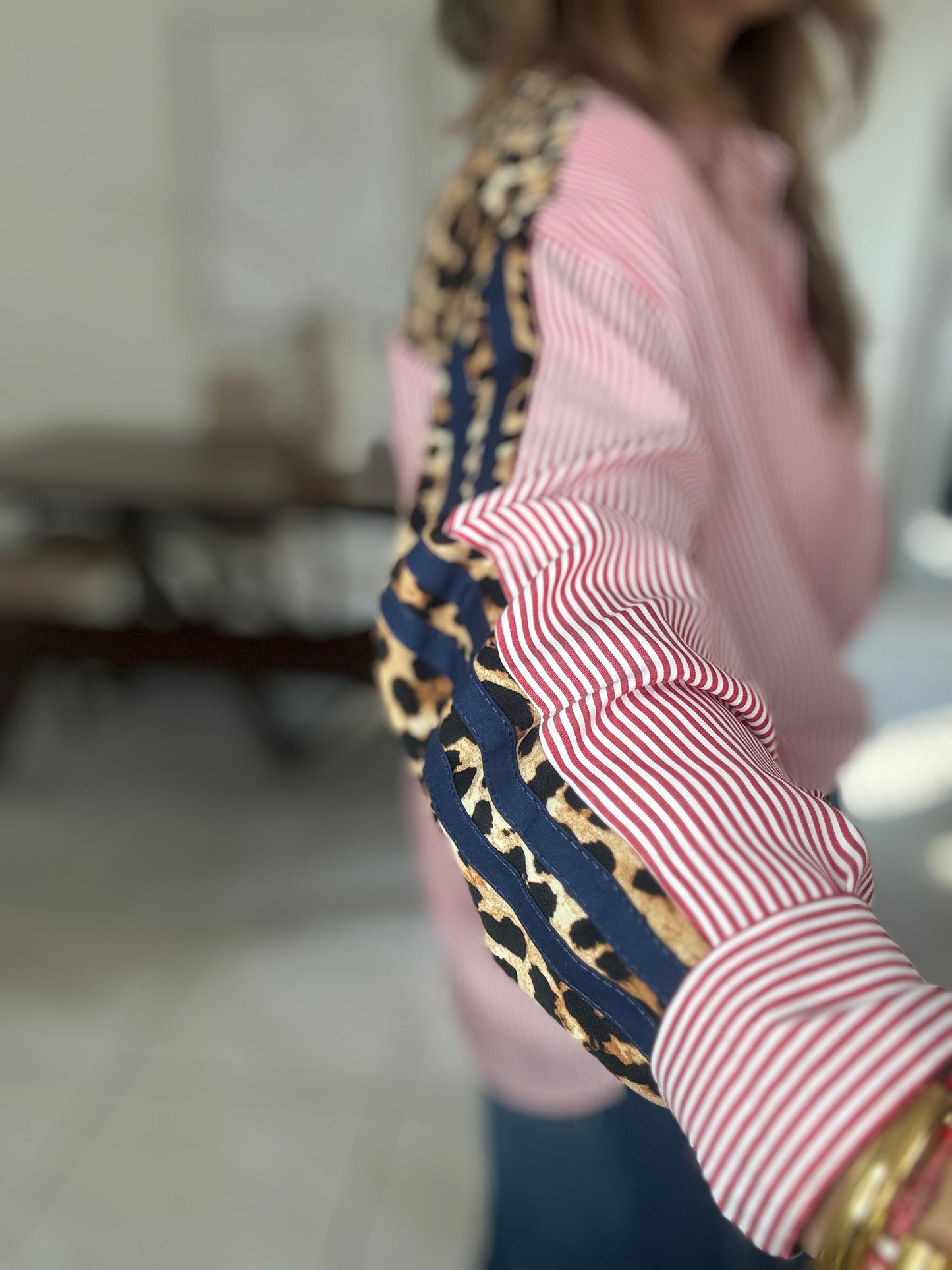 Red Stripes Camisero