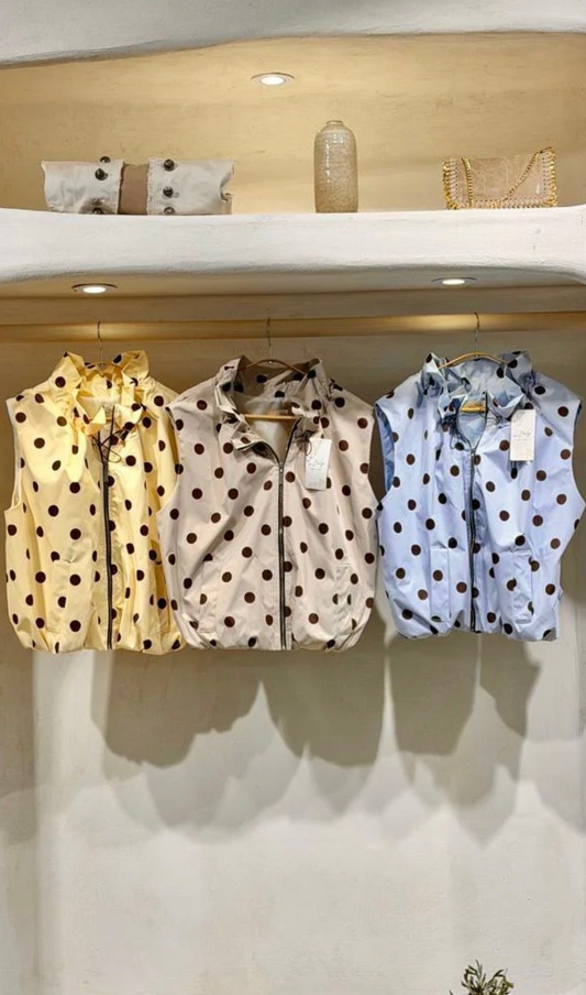 🇮🇹Polka Dots Vest
