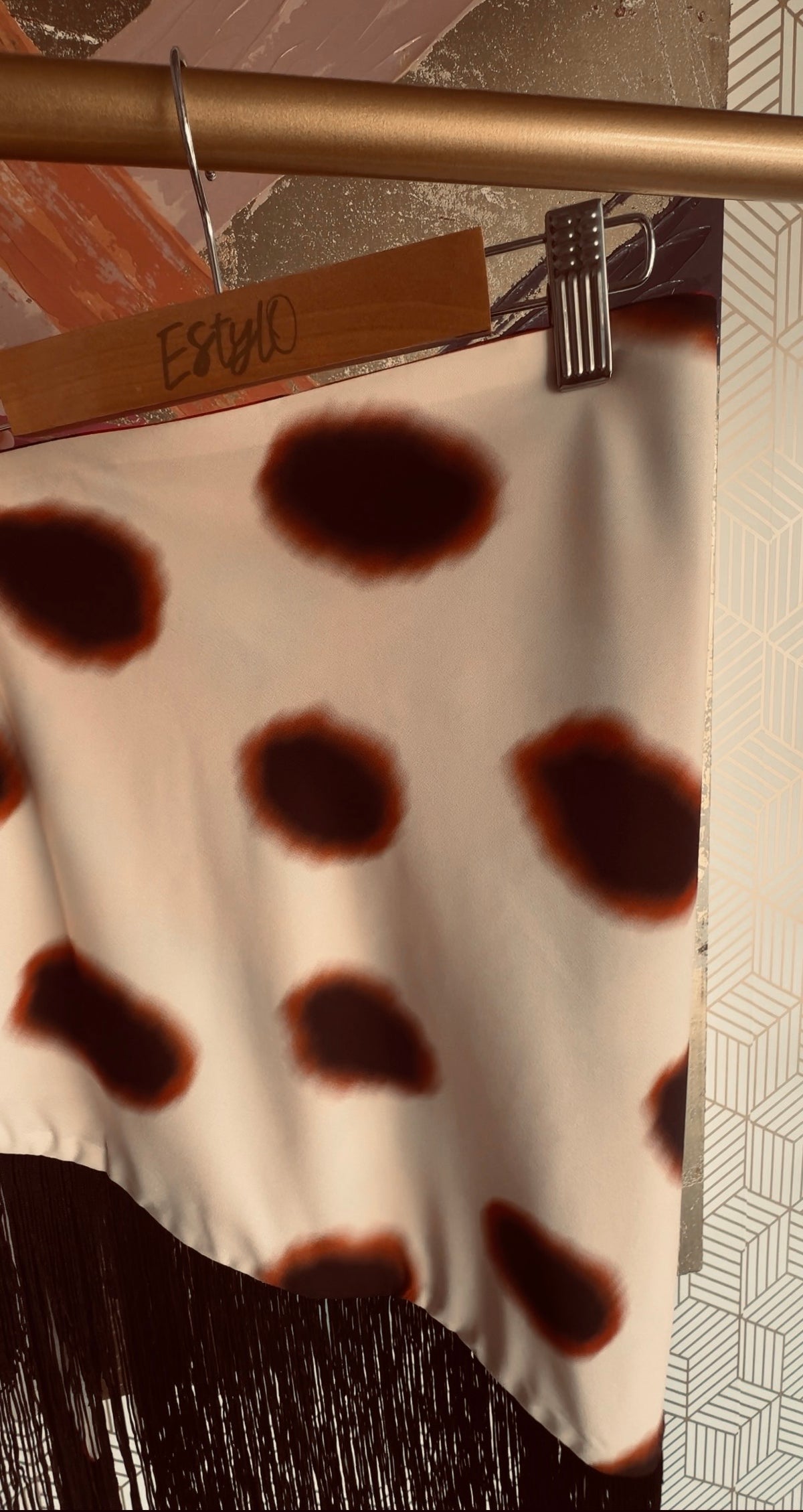 Reversible long Fringes-Scarf
