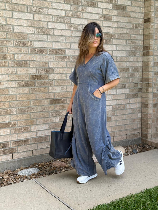 Denim Wahed Jumpsuit