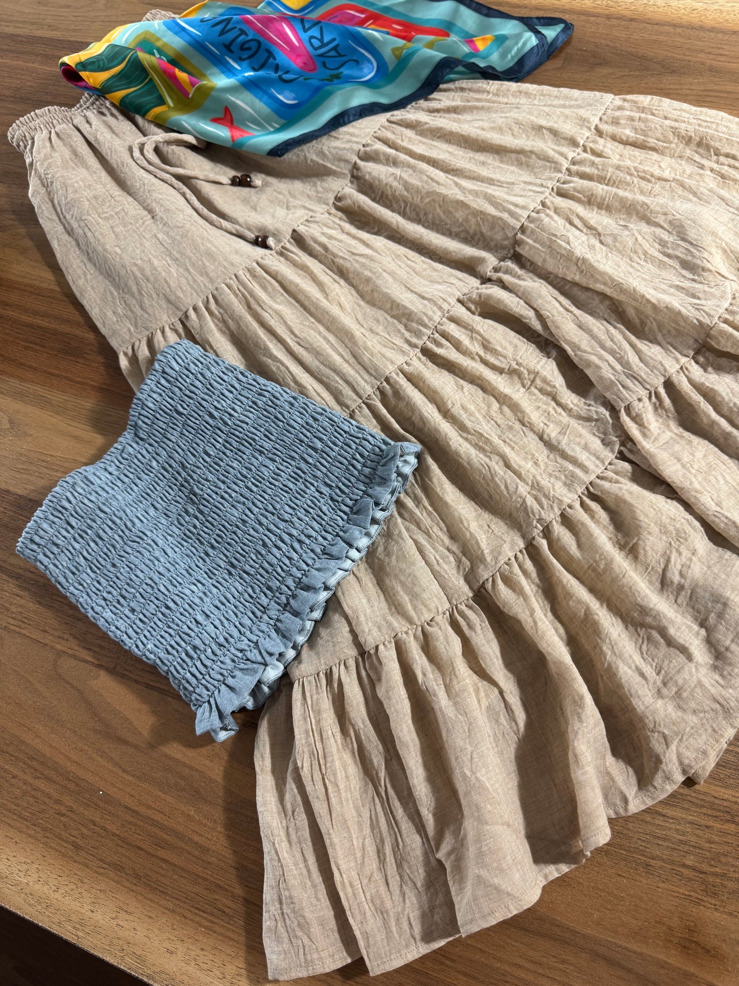 Smocking Strapless