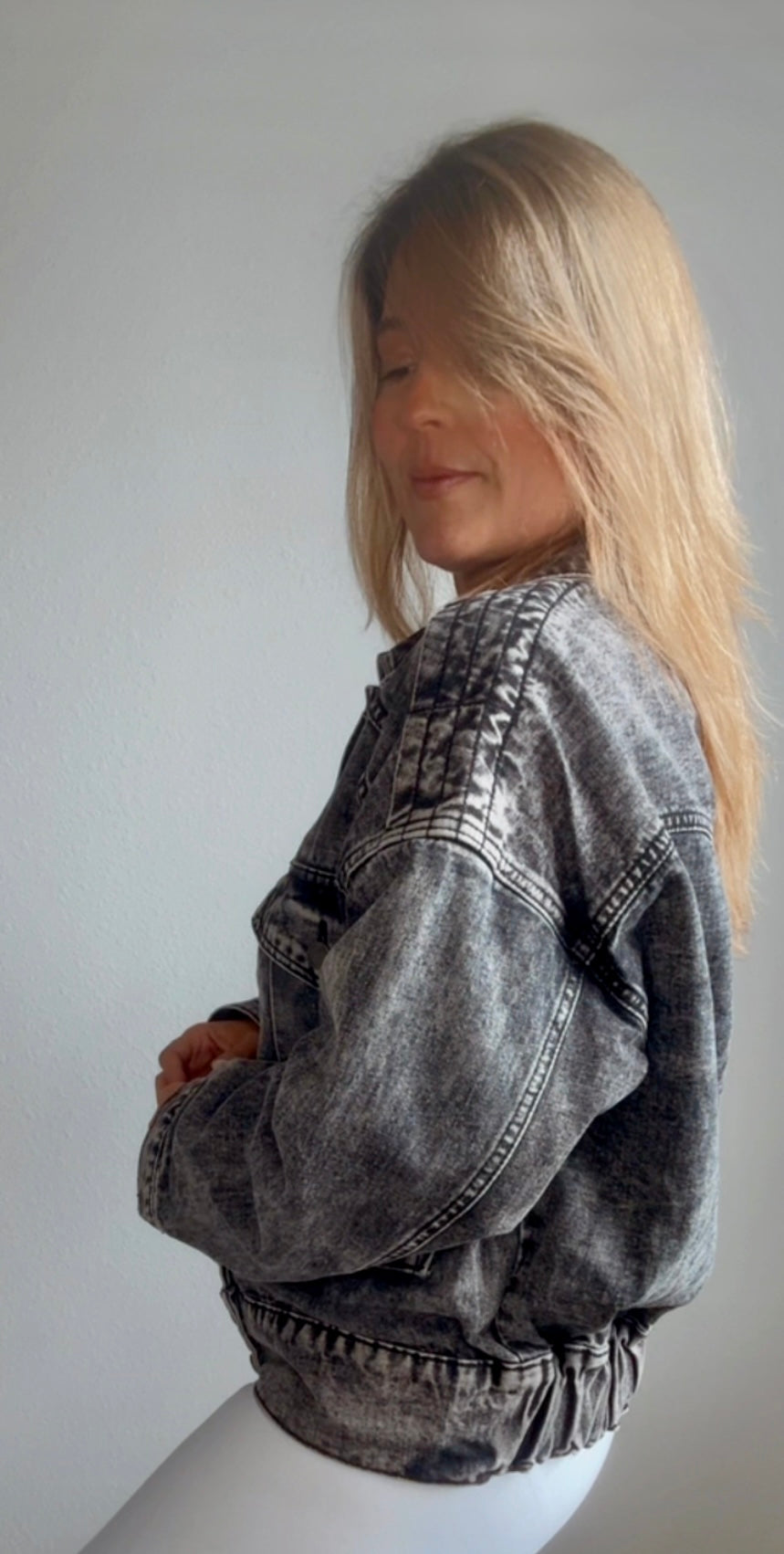 Black Washed Cargo Jacket