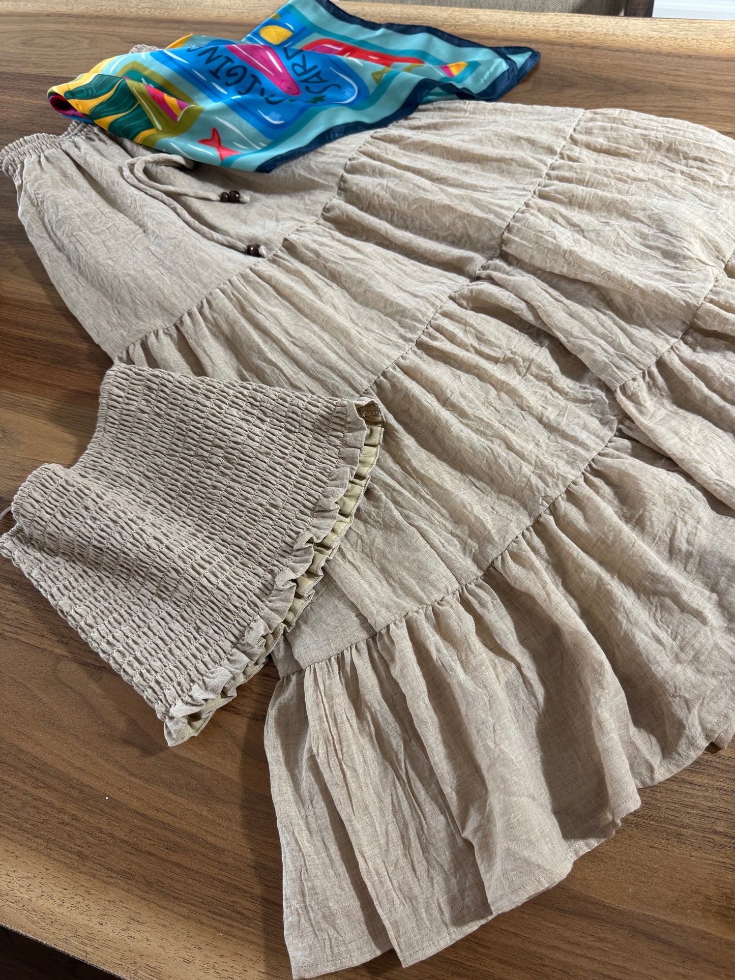 Smocking Strapless