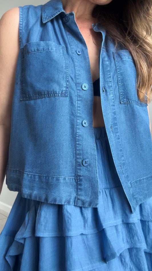 Dark Denim Top