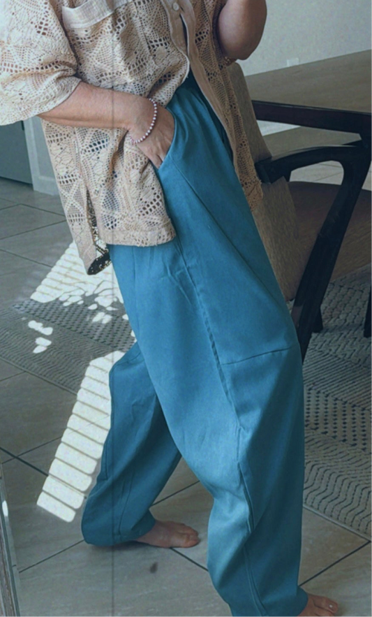Azul Barrel Pant