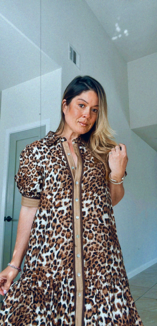 ✨New Cheetah Chocolates Dress