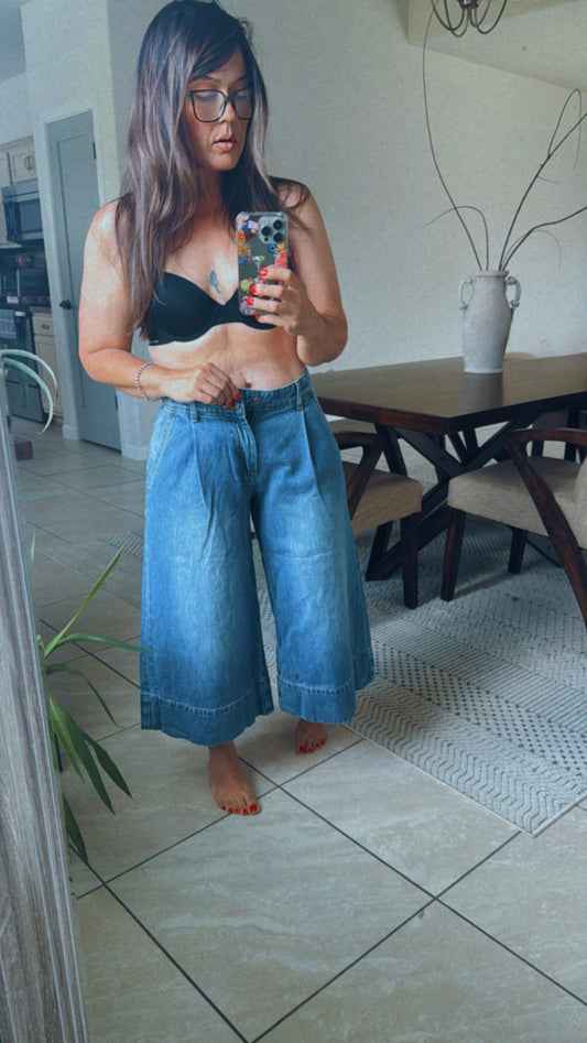 Denim Culottes